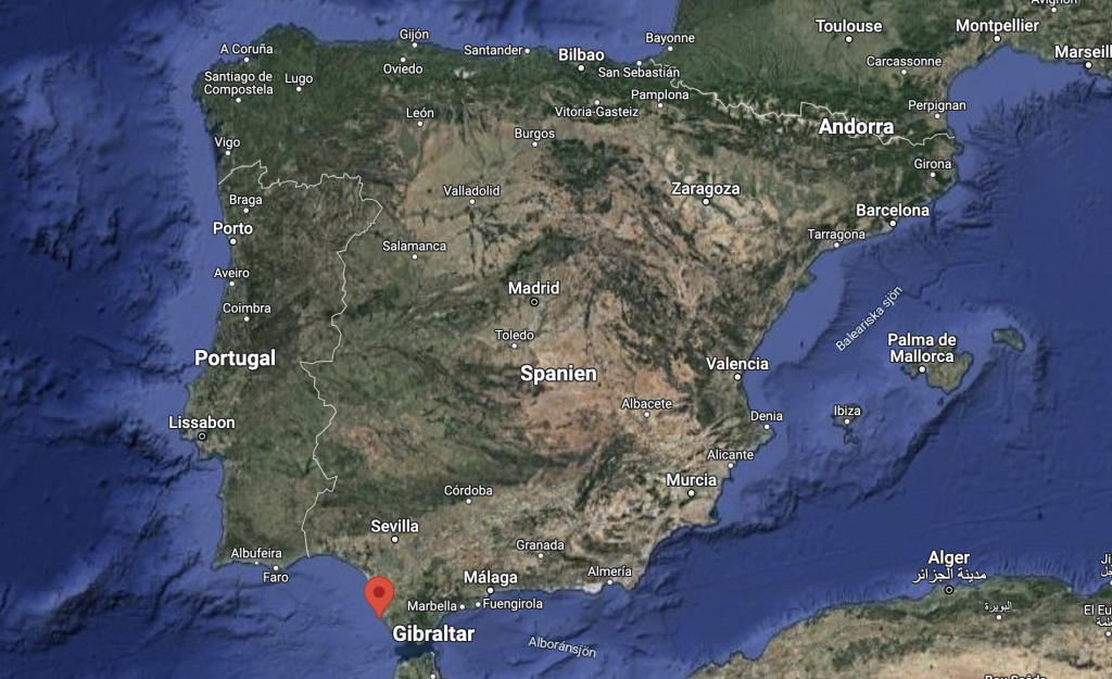 costa de la luz karta