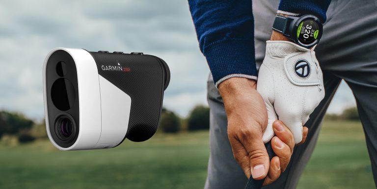 golfkikare och golfklocka