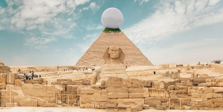 Golf egypten pyramidernba foto:unsplash/Golflivet