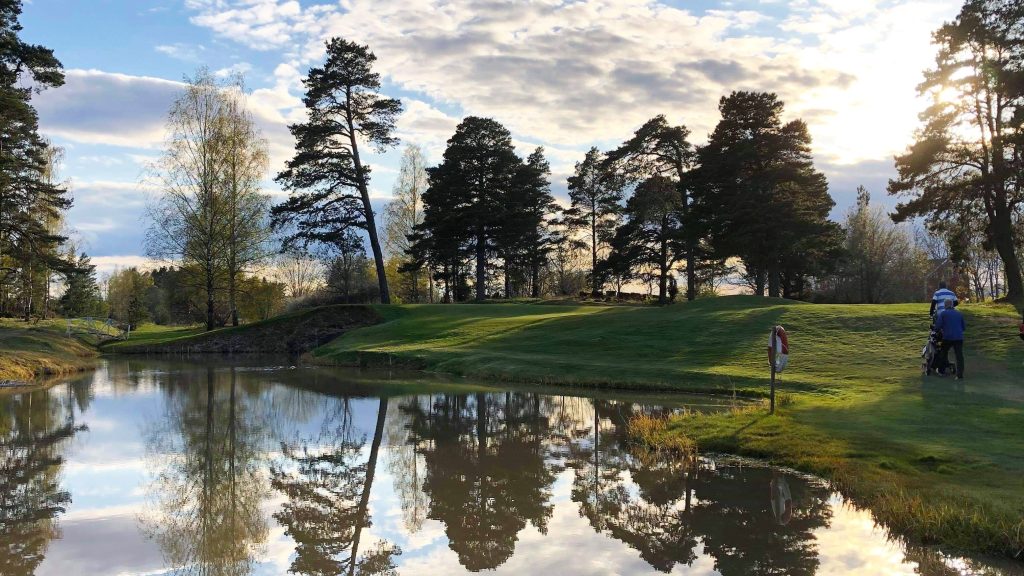 Orresta Golf & Konferens. Hål 14.