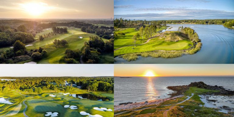 Bästa golfbanor Sverige, Norge, Danmark