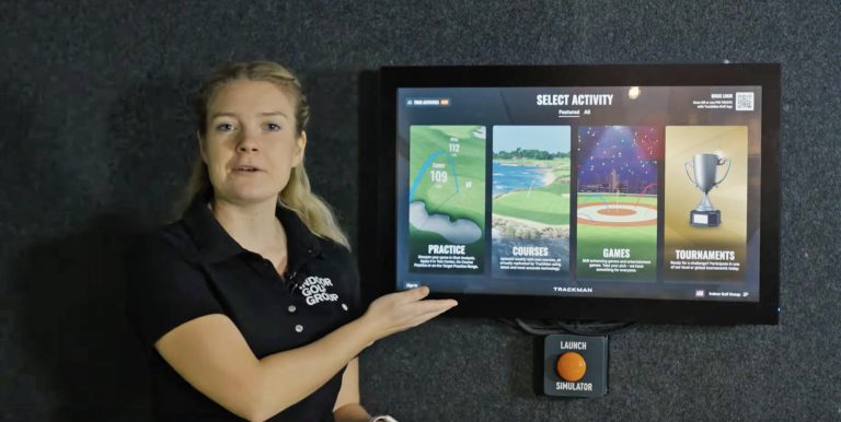trackman simulatorgolf