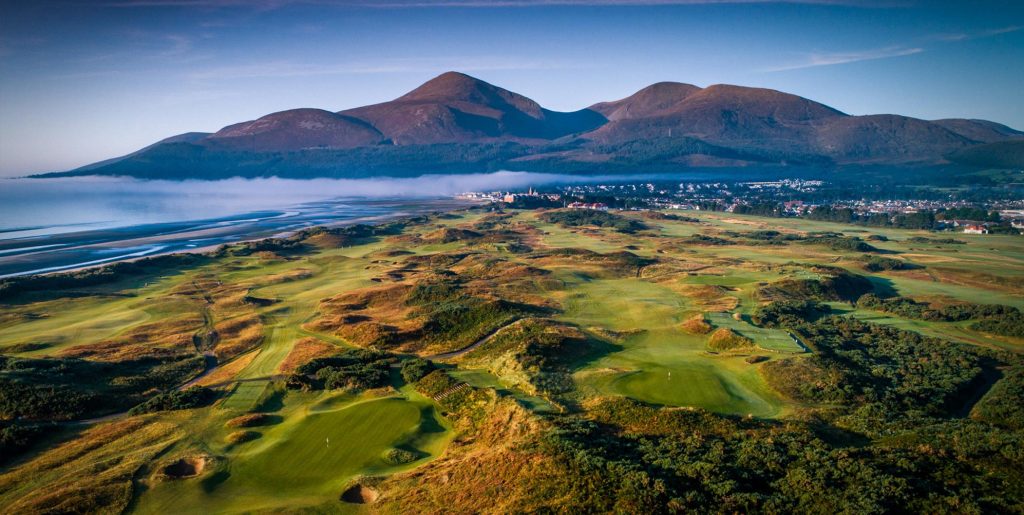 En av världens bästa golfbanor, foto: Royal County Down