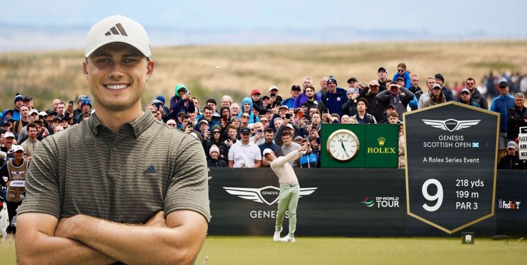 Ludvig Åberg Scottish Open, foto: The Renaissance Club